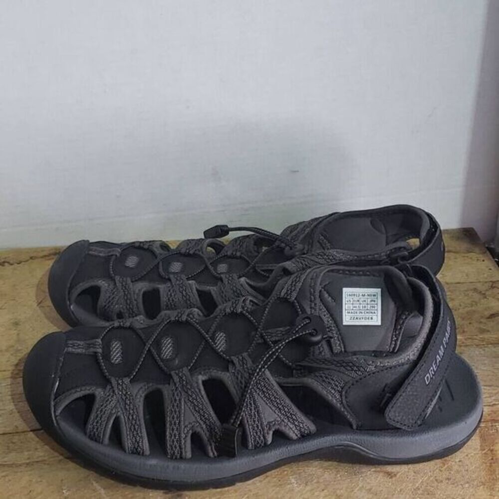Dream pairs black sandals Quick Drying Closed-Toe Outdoor Athletic‎ Sandals